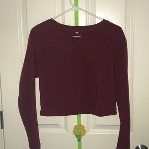 Cropped sweater